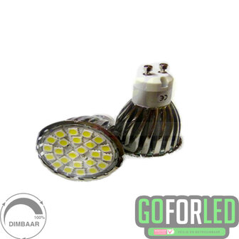 Dimbare spot 4,5Watt warm wit 3000K