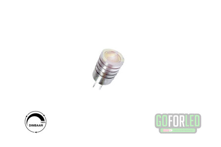 G4 dimbaar steeklampje warm wit 1,5Watt  COB LED