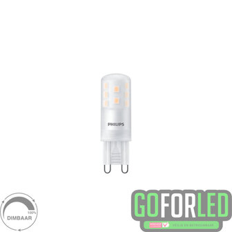 Philips dimbare G9 2.6W steeklampje