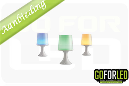 RGB tafel lamp met aanraaksensor