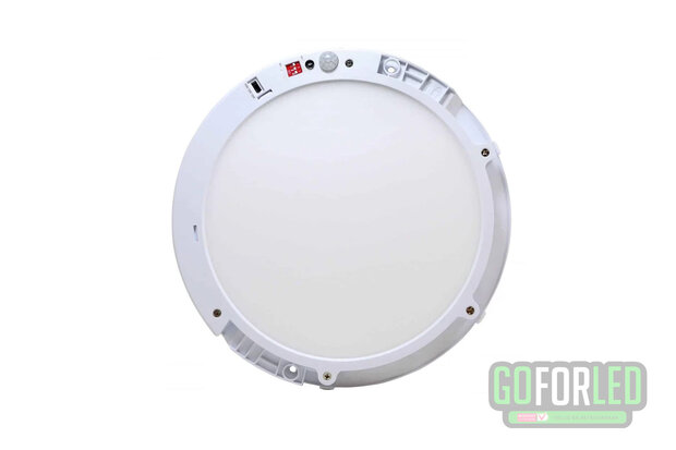 In- en opbouw downlight + sensor 18W