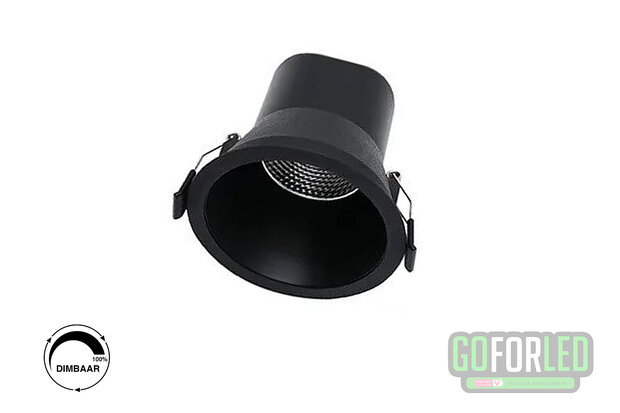 LEDspot Miracle 95blk inbouw warm wit