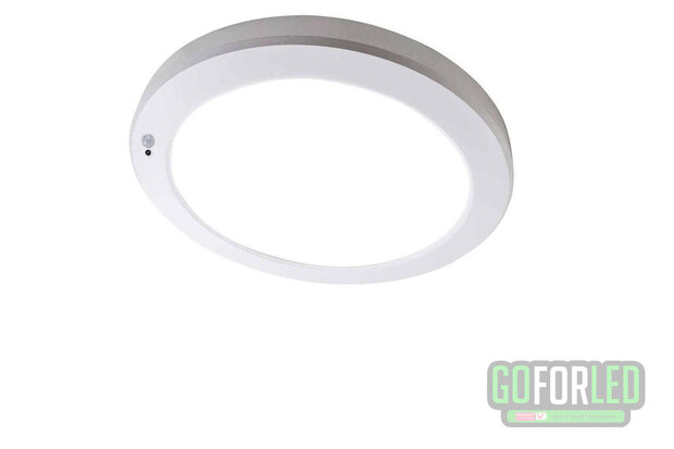 In- en opbouw downlight + sensor 18W